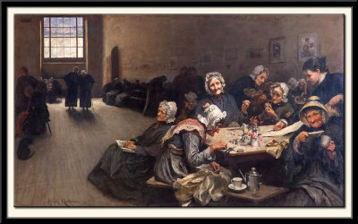 Eventide: A Scene at the Westminster Union (workhouse), 1878