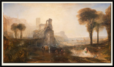 Caligula's Palace and Bridge, exhibited 1831