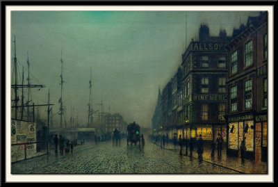 Liverpool Quay by Moonlight, 1887