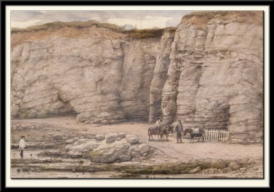 Pegwell Bay (detail), 1858-60