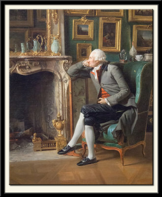 The Baron de Besenval in his Salon de Compagnie, 1791
