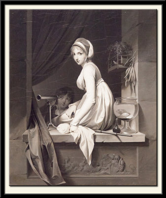 A Girl at a Window, after 1799