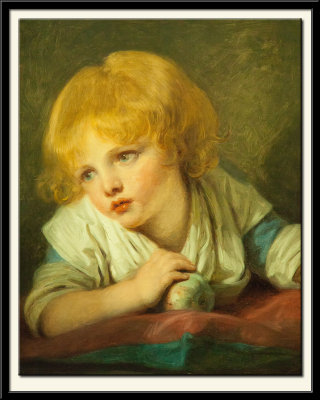A Child with an Apple, late 18th century