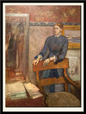 Hlene Rouart in her Father's Study, about 1886