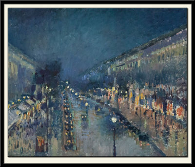 The Boulevard Montmartre at Night, 1897