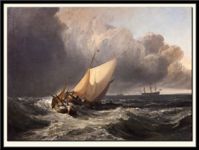 Dutch Boats in a Gale ('The Bridgewater Sea Piece'), 1801