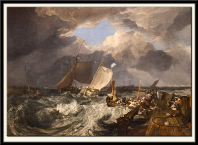 Calais Pier: An English Packet Arriving, 1803