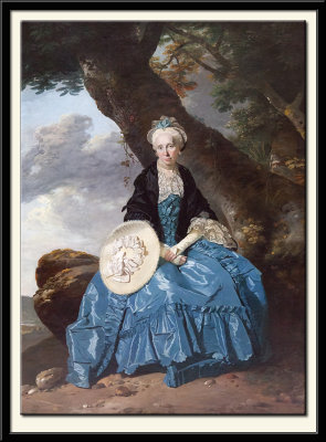 Mrs Oswald, about 1763-4