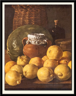 Still Life with Lemons and Oranges, 1760s