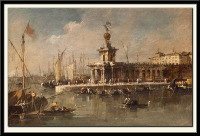 Venice: The Punta della Dogana, 1780s