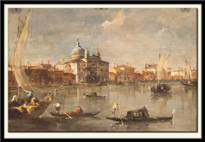 Venice: The Giudecca with the Zitelle, 1780s