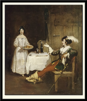 Sir Piercie Shafton and Mysie Happer, 1831