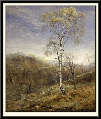The Lady of the Woods, exhibited 1876