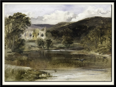 Bolton Abbey, Yorkshire, about 1830-5