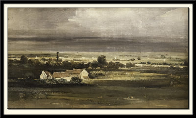View over Flat Country, about 1812