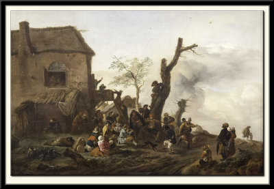 Peasants Outside an Inn, 1646