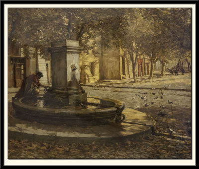 A Provencal Fountain, 1922