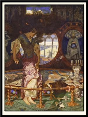 The Lady of Shalott, about 1886-1905
