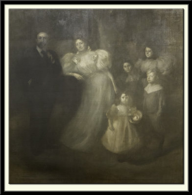 Ernest Chausson et sa famille, 1895