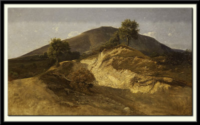 Paysage dauphinois, vers 1844