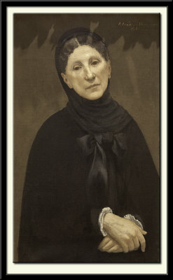 La princesse Marie Cantacuzene, (1820-1898), pouse du peintre, 1883
