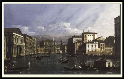 Le Grand Canal a Venise, vers 1736-40