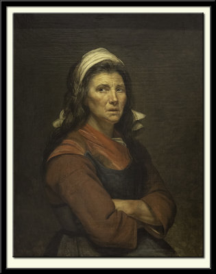 Portrait de femme dit La Maraichere