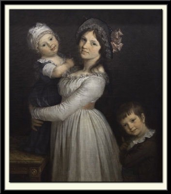 Portrait de Madame Anthony et de ses fils, 1796