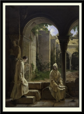 Comminges et Adlaide au couvent de La Trappe, 1844