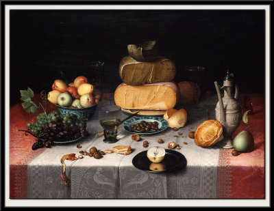 Still Life with Cheese, c 1615