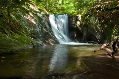 waterfall on Bearwallow Creek NNF 6