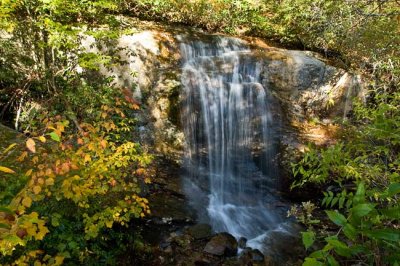 waterfall along Highway 215 3