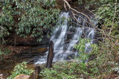 waterfall on Clawhammer Creek 1