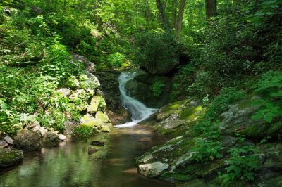 waterfall along FR63 1