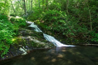 waterfall along FR63 2