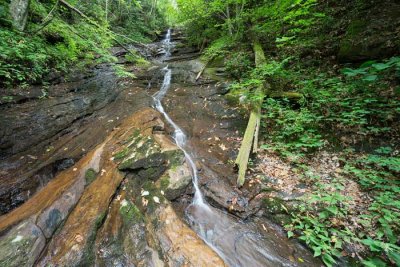 waterfall on Wolf Creek CRSP 3