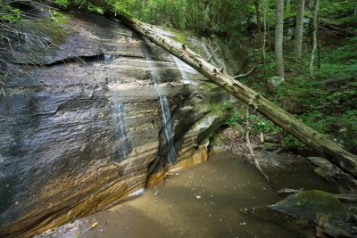 waterfall on Wolf Creek CRSP 4