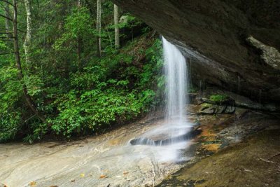 waterfall on Wolf Creek CRSP 6