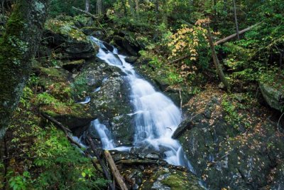 waterfall on Buckeye Creek 5