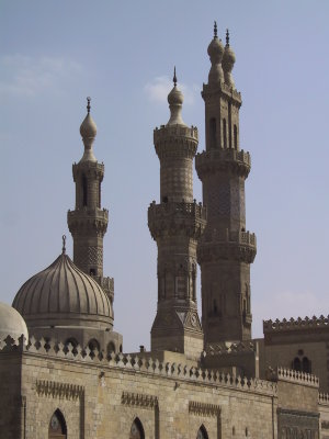 Minarets au Caire
