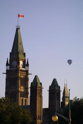 Parliament and Balloon