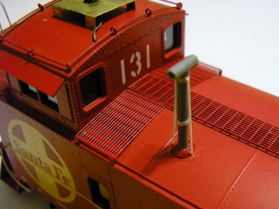 ATSF 999131 Smokejack Detail