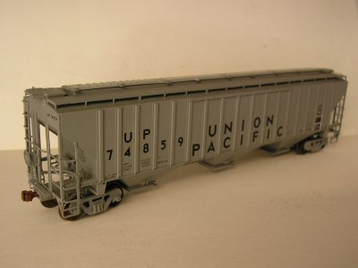UP 74859 paint and decals applied