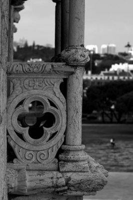 Detail from the Belem tower, Lisbon