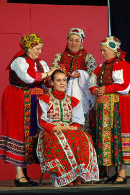 Hungarian Folk Dance Performers