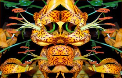 Leopard Lily Mask