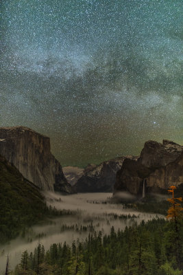Night Shot @ Tunnel View
