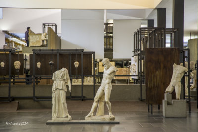 These statues look as if they're dancing.