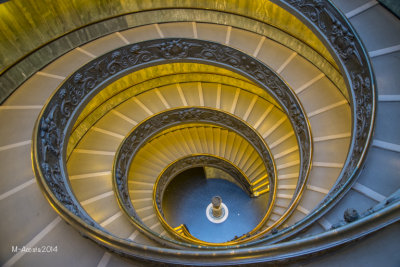 The most photographed spiral staircase in the world!