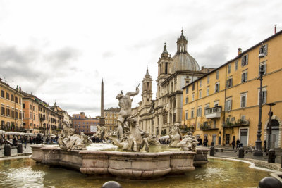 Another view of the Piazza Navonna